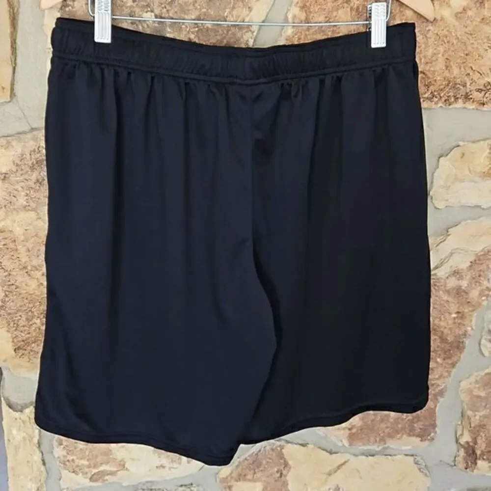 Champion Black Drawstring Waist Athletic‎ Shorts Sz 2XL